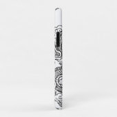 Japanse Draak Lijn Kunst Muismat Design Case-Mate iPhone Case (Achterkant/rechts)