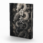 Japanse Draak met Kanji-geest Fotoblokken (Rechts)