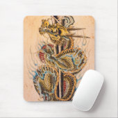 Japanse draak muismat (Met muis)