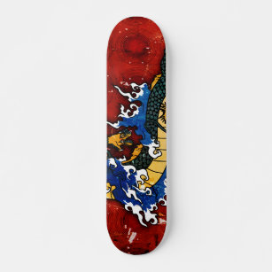 Japanse draak persoonlijk skateboard