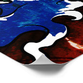 Japanse draak poster (Hoek)