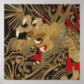 Japanse draak Poster (Voorkant)