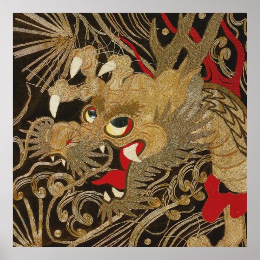  Japanse draak Poster (Voorkant)