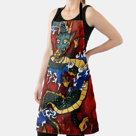 Japanse draak schort (Insitu)