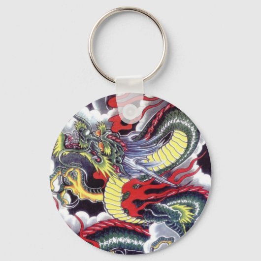 Japanse draak sleutelhanger (Voorkant)
