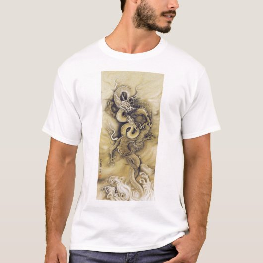 Japanse draak t-shirt (Voorkant)