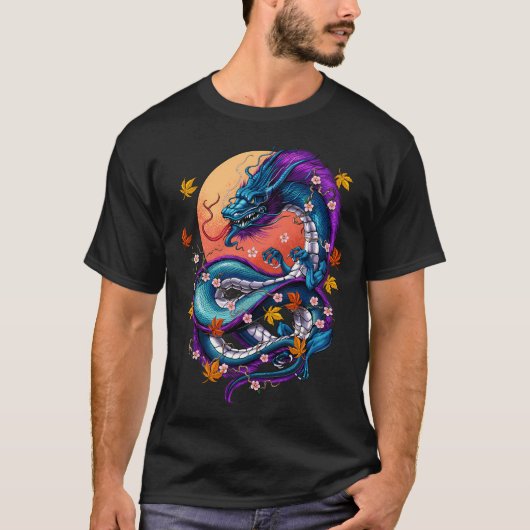 Japanse Draak T-shirt (Voorkant)