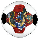Japanse draak voetbal (Gedraaid)