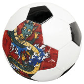 Japanse draak voetbal (Drie kwart)