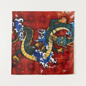 Japanse Draak Wandkleed (Voorkant (horizontaal))
