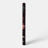 Japanse Dragon telefoonhoesje Samsung Galaxy Hoesje (Linkerkant)