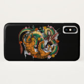 Japanse Dragon Tiger Battle Case-Mate iPhone Case (Achterkant (horizontaal))