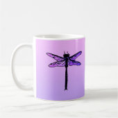 Japanse dragonfly, amethyst paars Koffiemok (Links)