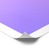 Japanse dragonfly, amethyst paars Poster (Hoek)