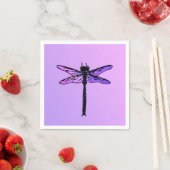  Japanse dragonfly, amethyst paars Servet (Insitu)