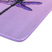 Japanse dragonfly, amethyst paars Snijplank (Hoek)