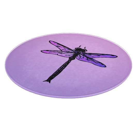  Japanse dragonfly, amethyst paars Snijplank (Hoek)