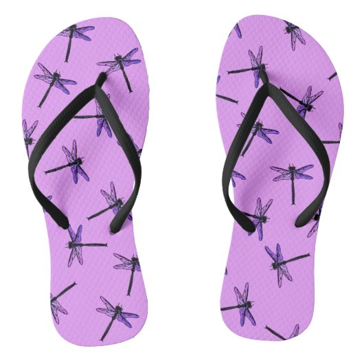  Japanse dragonfly, amethyst paars Teenslippers (Voetbed)