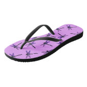  Japanse dragonfly, amethyst paars Teenslippers (Schuin)