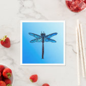  Japanse dragonfly, saffierblauw Servet (Insitu)