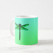 Japanse Dragonfly, smaragdgroen Koffiemok (Voorkant links)