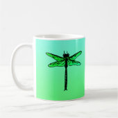 Japanse Dragonfly, smaragdgroen Koffiemok (Links)