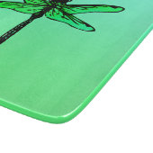 Japanse Dragonfly, smaragdgroen Snijplank (Hoek)