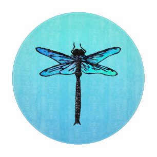  Japanse dragonfly, turkooisblauw Snijplank