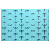  Japanse dragonfly, turkooisblauw Stof (Fat Quarter)