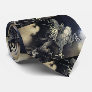 Japanse dragons ネ タ stropdas