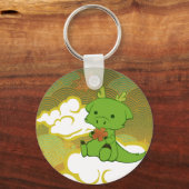 Japanse drakensleutelhanger sleutelhanger (Voorkant)