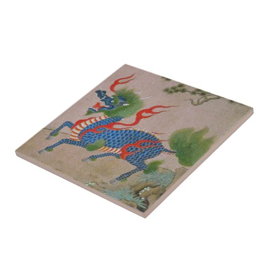 Japanse Drakentegel Tegeltje (Zijkant)