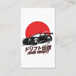 Japanse Drift Cultuur Straatracen Esthetiek Visitekaartje