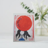 Japanse dromen briefkaart (Staand voorkant)