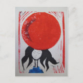 Japanse dromen briefkaart (Voorkant)