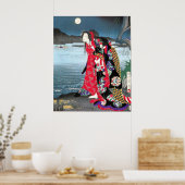 Japanse druk poster (Keuken)