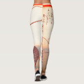 JAPANSE DRUK VAN KREEFT GEDRUKTE LEGGINGS (Achterkant)