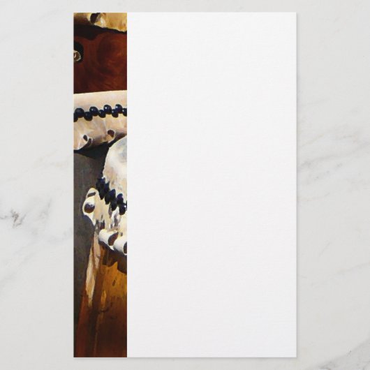 Japanse Drums Stationery Briefpapier (Voorkant)