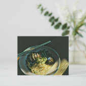 Japanse Eet-liefhebbers Briefkaart (Staand voorkant)