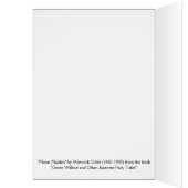 -Japanse engel met Peacock Feathers, (Binnen (Links))