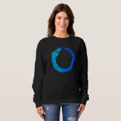 Japanse Enso Paint Circle Trui (Voorkant volledig)