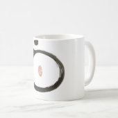 Japanse Enso Zen Circle of the Universe Cup Koffiemok (Voorkant rechts)