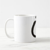 Japanse Enso Zen Circle of the Universe Cup Koffiemok (Links)