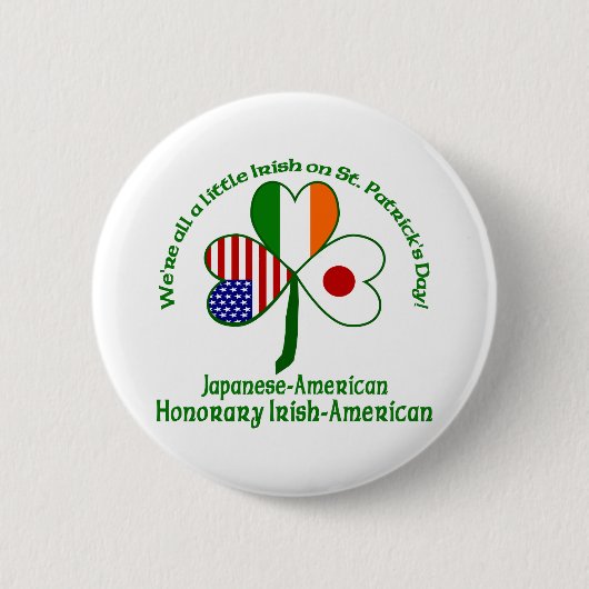 Japanse ere-Ieren Ronde Button 5,7 Cm (Voorkant)