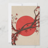 Japanse Esdoorn Bedankkaart (Voorkant)