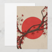 Japanse Esdoorn Bedankkaart (Voorkant / Achterkant)