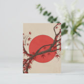 Japanse Esdoorn Briefkaart (Staand voorkant)