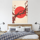 Japanse Esdoorn Canvas Afdruk (Insitu (Slaapkamer))