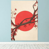 Japanse Esdoorn Canvas Afdruk (Insitu (Houten vloer))