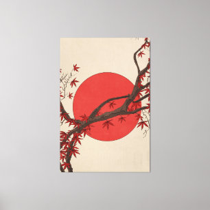 Japanse Esdoorn Canvas Afdruk